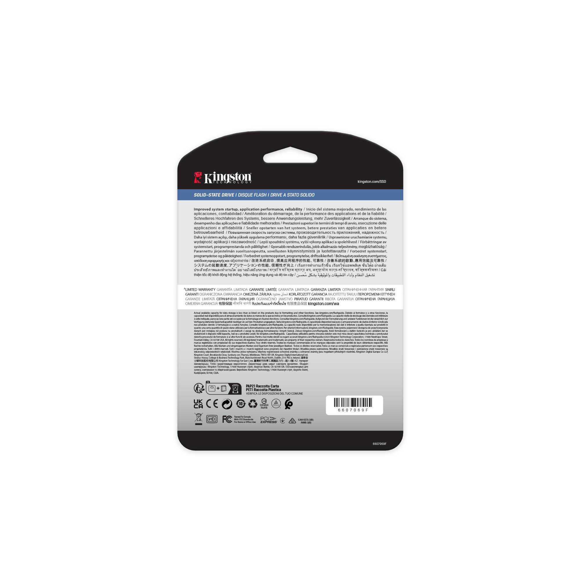 Kingston Data Center DC2000B - SSD - Enterprise - 240 GB - intern - M.2 2280 - PCIe 4.0 x4 (NVMe)-2