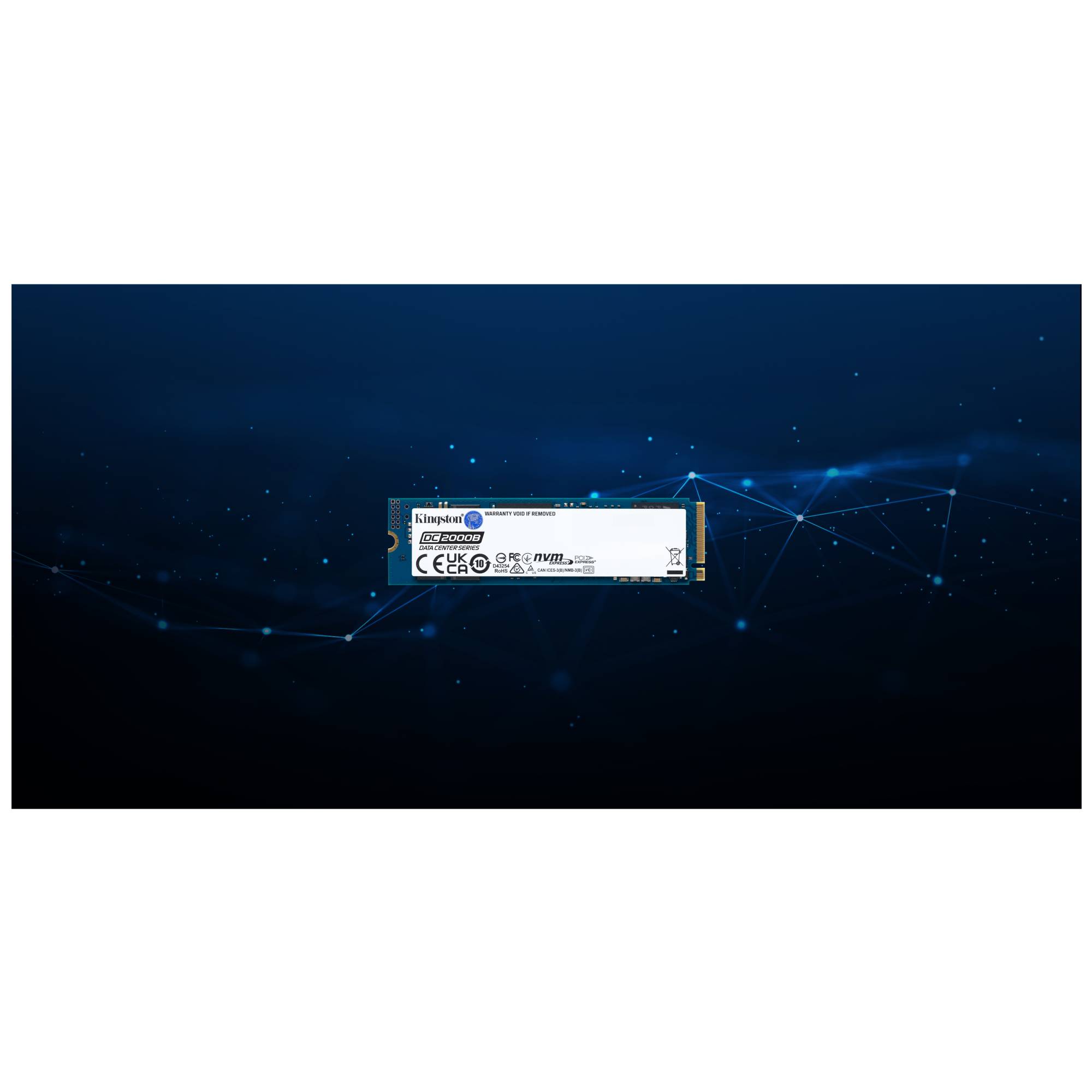 Kingston Data Center DC2000B - SSD - Enterprise - 240 GB - intern - M.2 2280 - PCIe 4.0 x4 (NVMe)-4