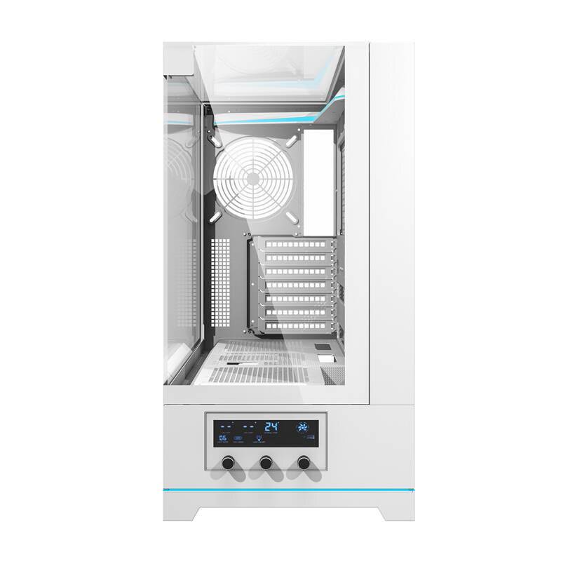 Preisbild für Darkflash DY450 Computergehäuse ohne Lüfter (weiß)