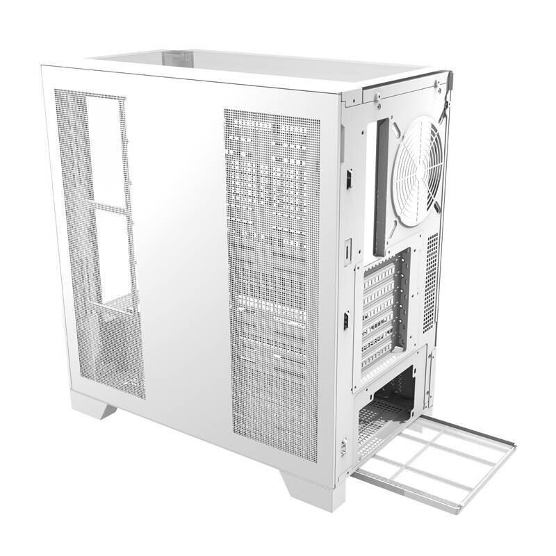 Symbolbild für Darkflash DY450 Computergehäuse ohne Lüfter (weiß)