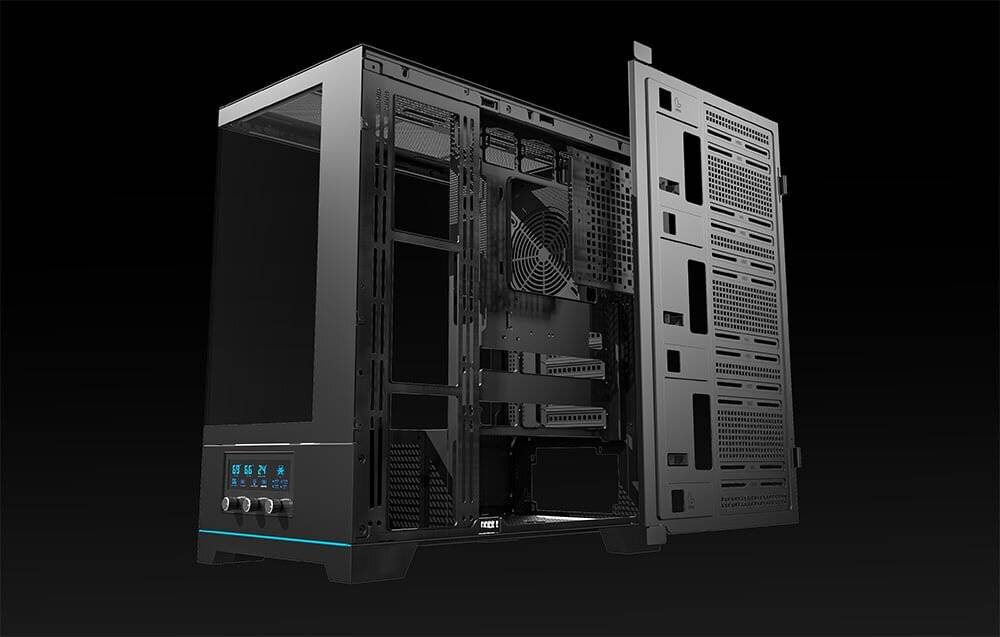 Preisbild für Darkflash DY451 Computergehäuse ohne Lüfter (schwarz)