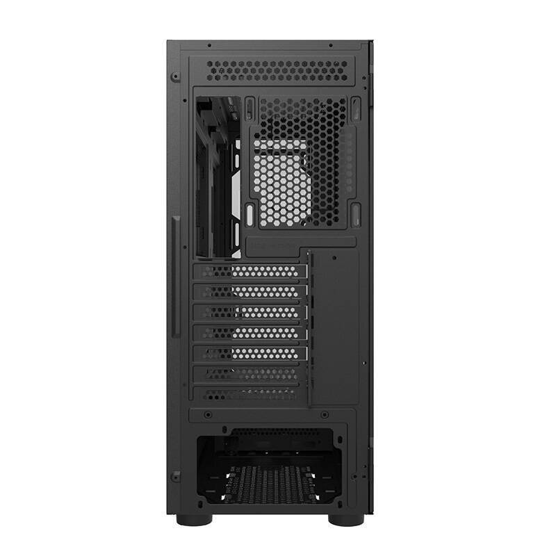Symbolbild für Darkflash DK431 Glas-Computergehäuse (schwarz) + 4 RGB-Lüfter