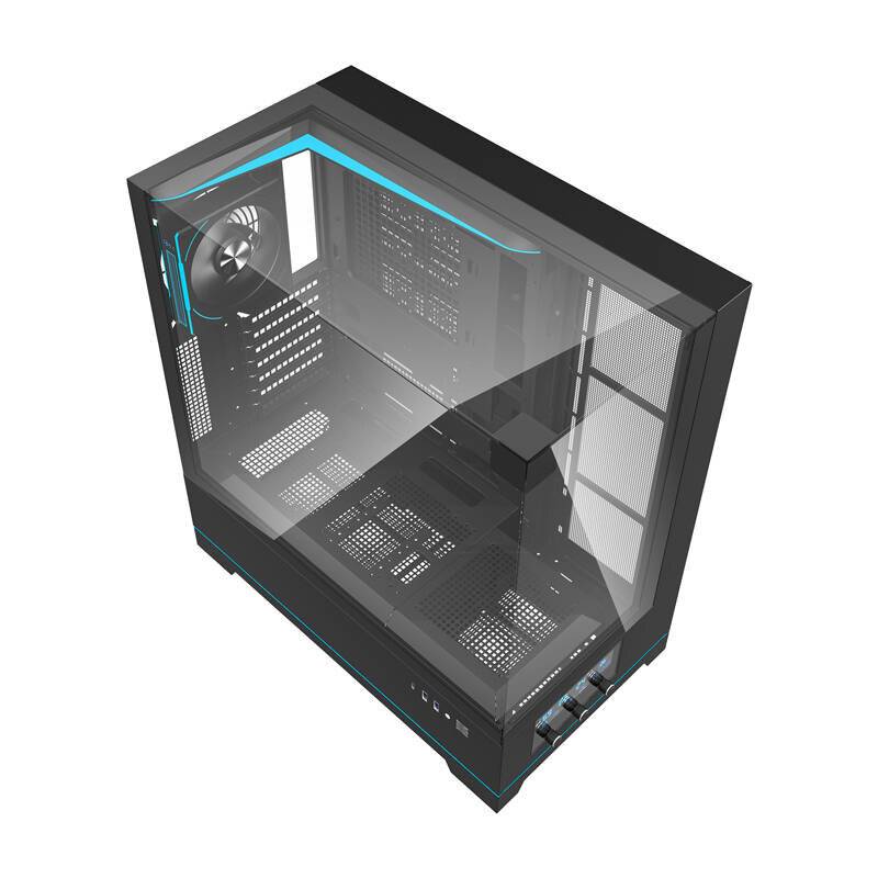 Symbolbild für Darkflash DY450 PRO Computergehäuse (schwarz) + 1 Lüfter