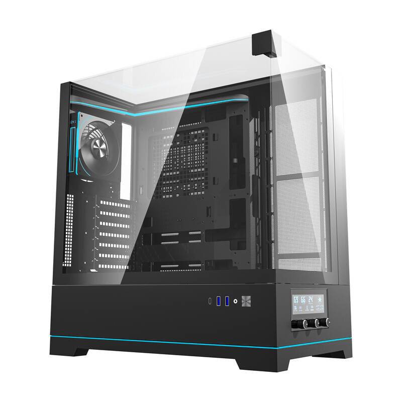 Symbolbild für Darkflash DY450 PRO Computergehäuse (schwarz) + 1 Lüfter