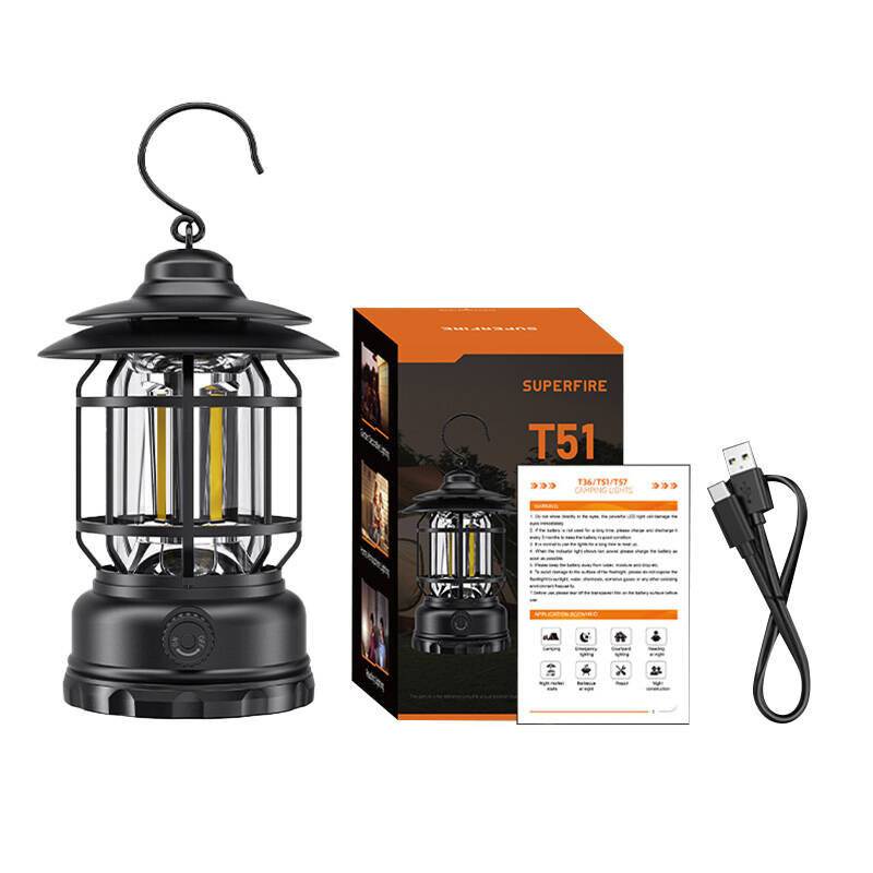 Campingleuchte Superfire T51, USB-C-2