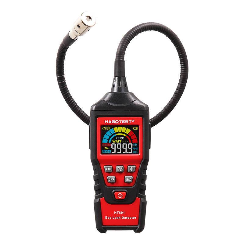Gasleckdetektor Habotest HT601B mit HD-LCD-Display, Temperaturmessung und Alarmfunktion-2