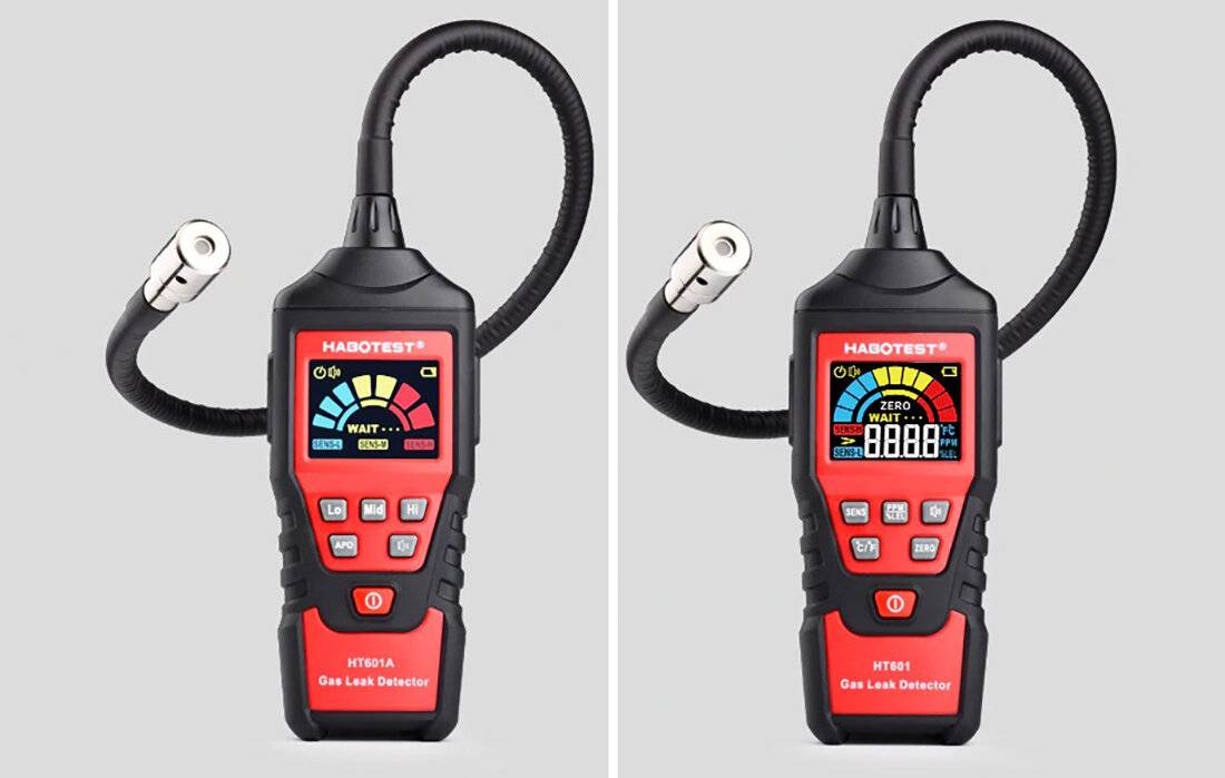 Habotest HT601A Gaslecksuchgerät, Detektion brennbarer Gase, LCD-Display, Alarm-1