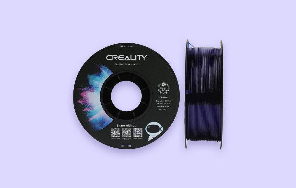 CR-PETG Filament Creality (Transparent blau)-4