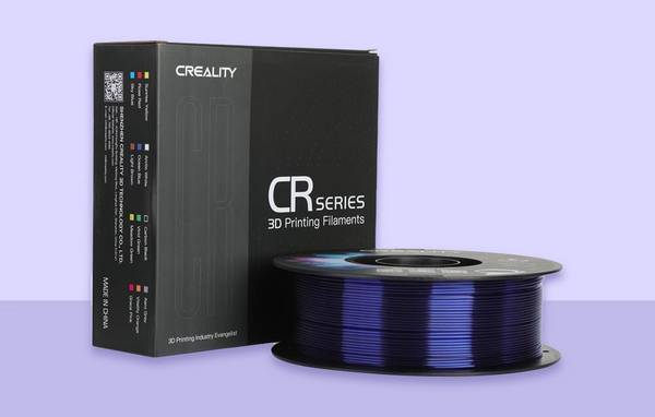 CR-PETG Filament Creality (Transparent blau)