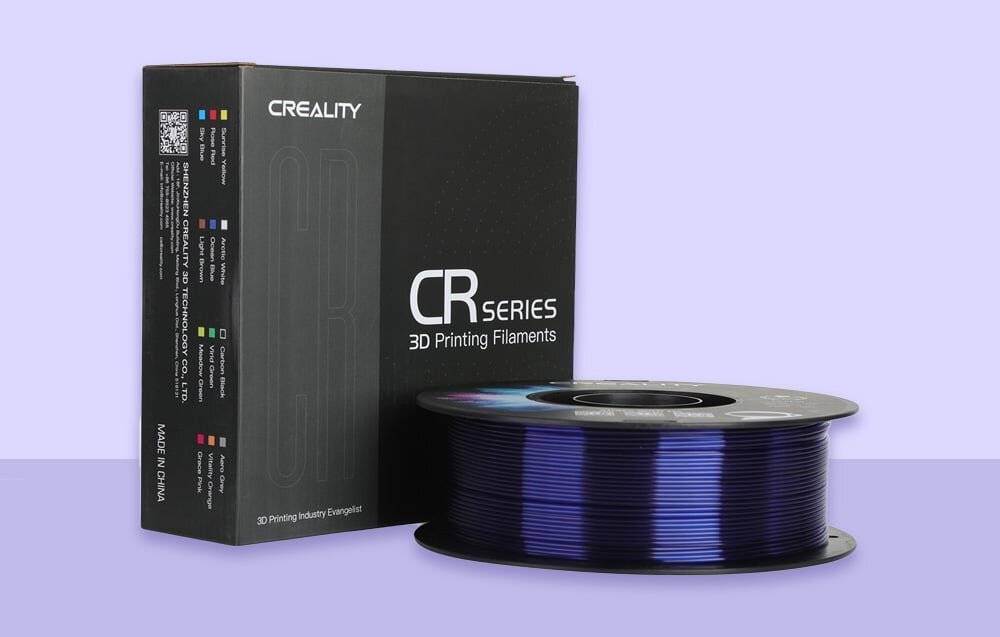 CR-PETG Filament Creality (Transparent blau)-0