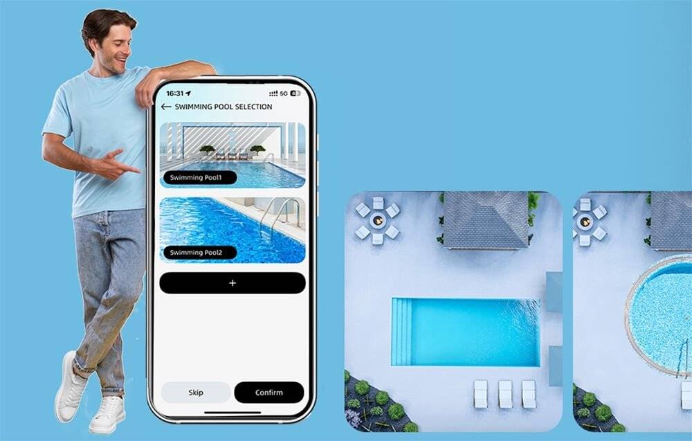 Preisbild für Wybot C1 Max kabelloser Pool-Reinigungsroboter