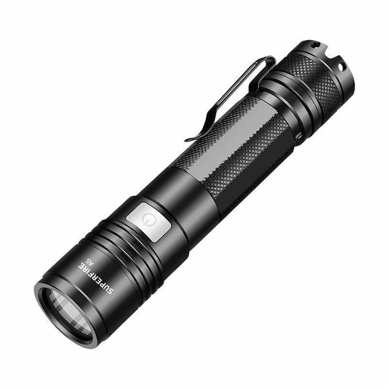 Superfire A5-365, UV Taschenlampe, 365NM, USB-5