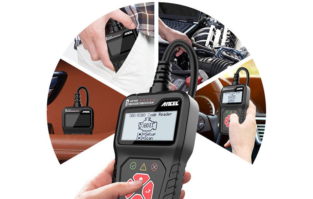 OBD2-Diagnosegerät Ancel AS100/AC100 für Fehlerdiagnose und Live-Daten-3