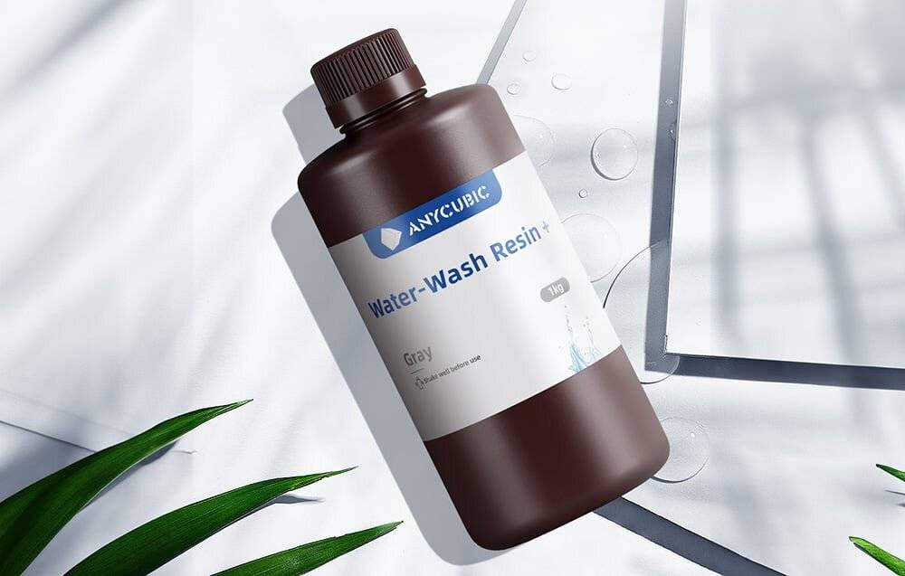 AnyCubic Wasser-Wasch-Harz + (Grau)-4
