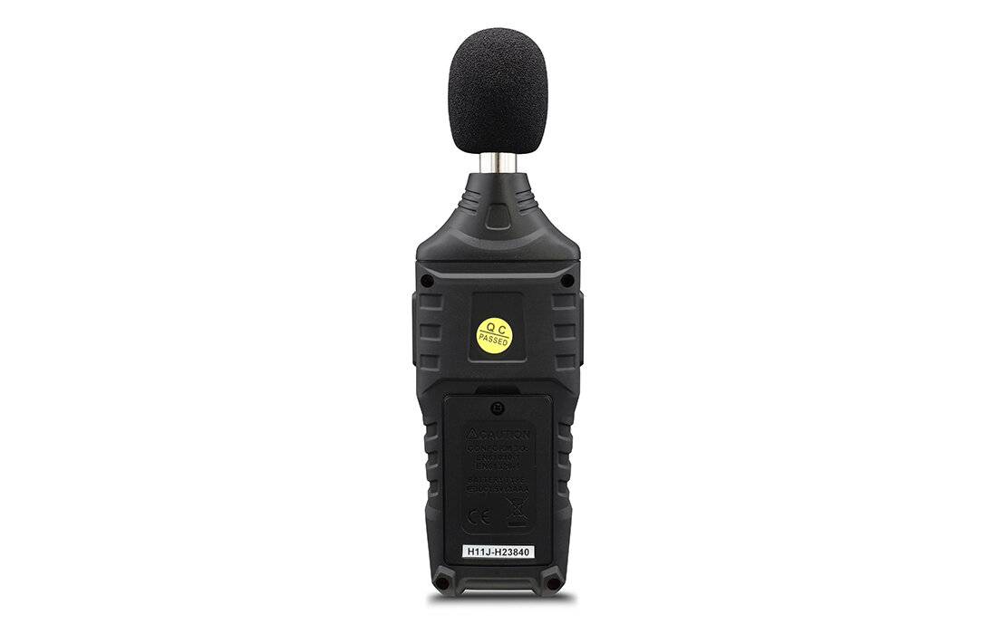 Habotest HT622B Digitales Schallpegelmessgerät, 30-130 dB, USB-Anschluss, Farbdisplay-3