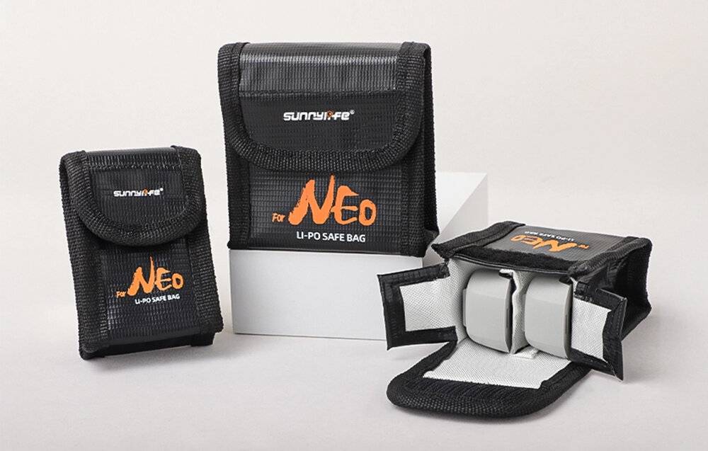 Sunnylife Schutzhülle für 3 Batterien für DJI Neo-1