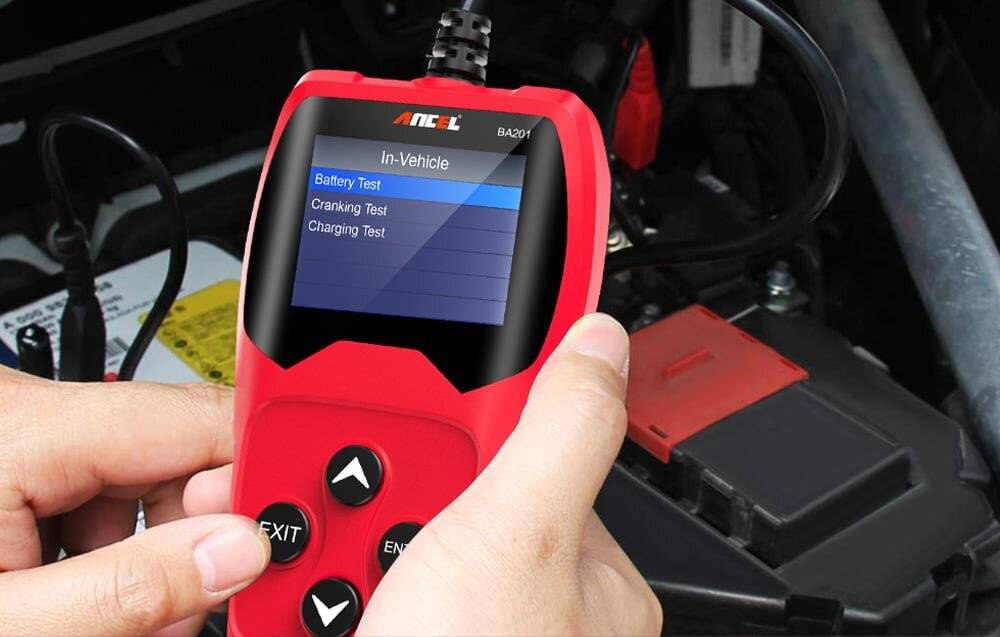 Preisbild für Batterietester Ancel BA201 8-16V DC