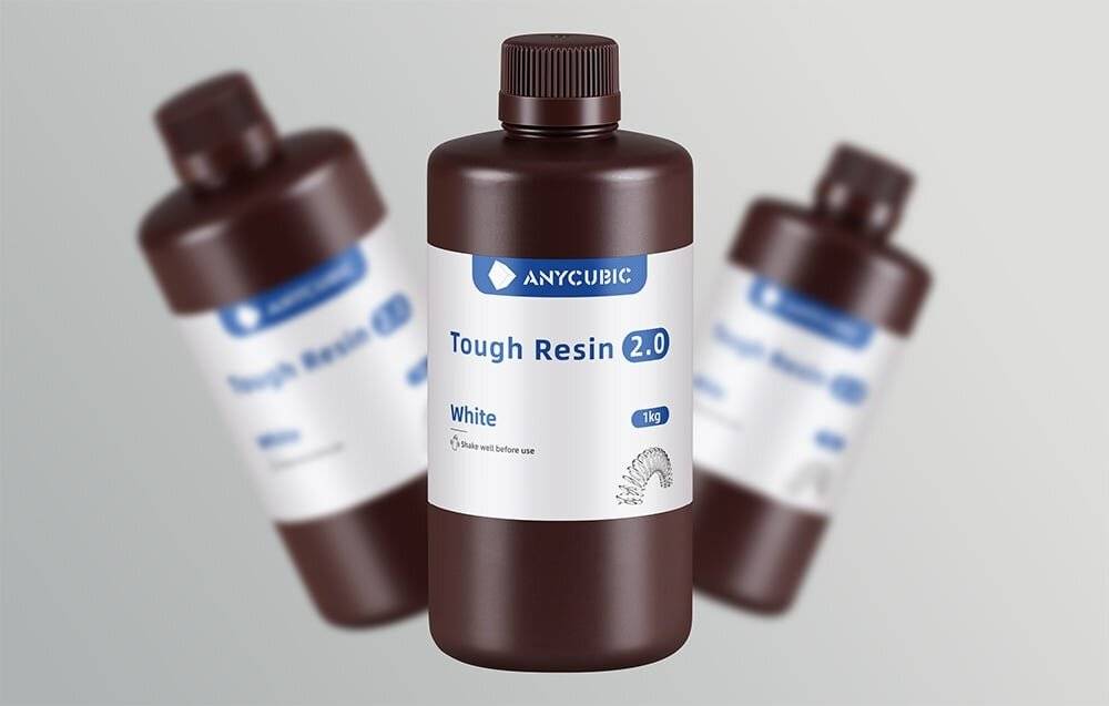 AnyCubic Tough Resin 2.0 (Weiß)-6
