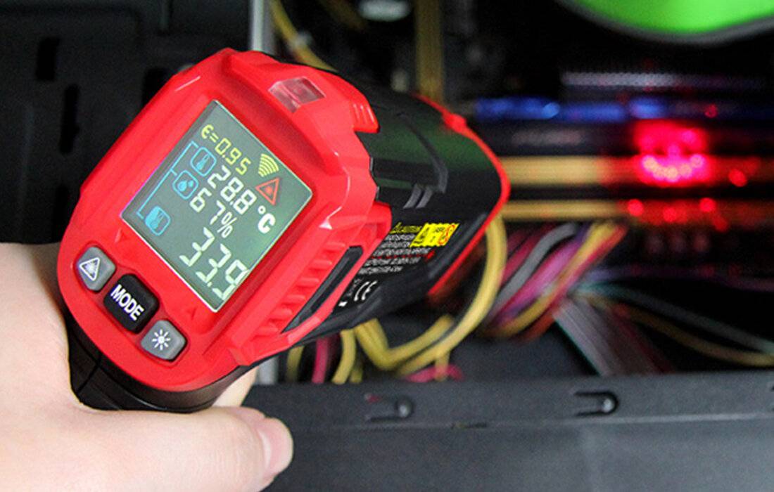 Preisbild für Habotest - HT650B - Laser-Pyrometer mit LCD-Display Habotest HT650B