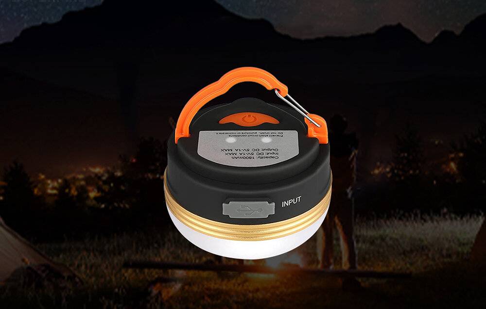 Campinglampe Superfire T60, 2,5W, 1000mAh-1
