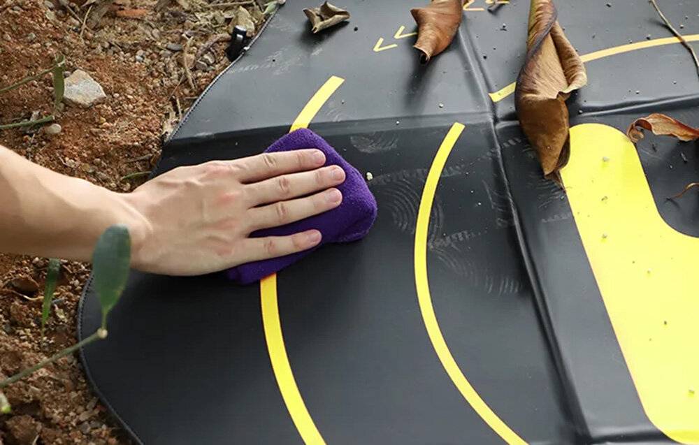 Preisbild für Landeplatz für Drohnen Sunnylife 110cm Sechseck - Doppelseitig (TJP10)