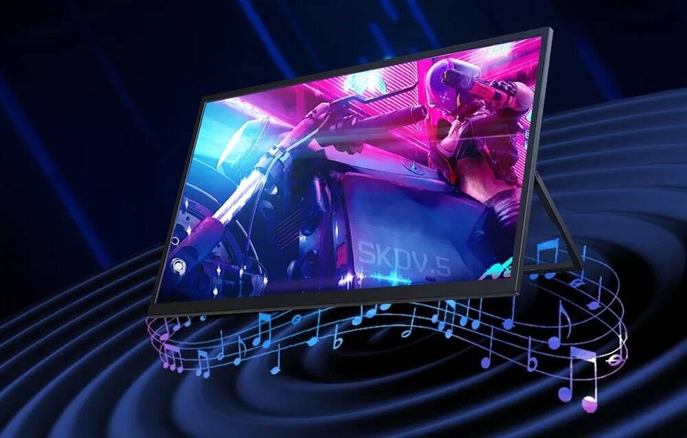 Uperfect - M185T08 - Uperfect UXbox E4 M185T08 18'' 1920x1080 120 Hz tragbarer Monitor-3