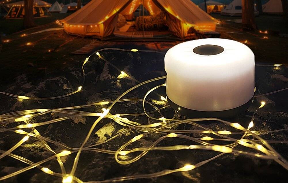 Campinglampe 2w1 Superfire LT01-1