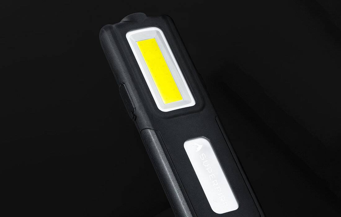 Werkstatt-Taschenlampe Superfire G12, 566lm, USB-2