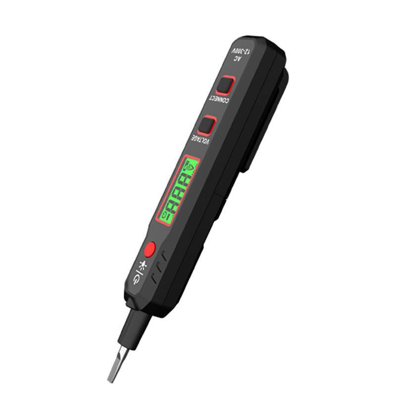 Habotest HT89 Berührungsloser Spannungs- & Diodenprüfer, AC 12-300 V, LCD, Taschenlampe-2