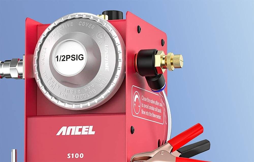 Ancel S100 Lecksuch-Raucherzeuger, Diagnosegerät für Kfz-Systeme, 0,5 PSI-4