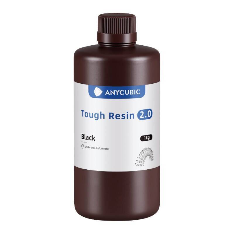 Anycubic Tough Resin 2.0, 1kg, schwarz-2