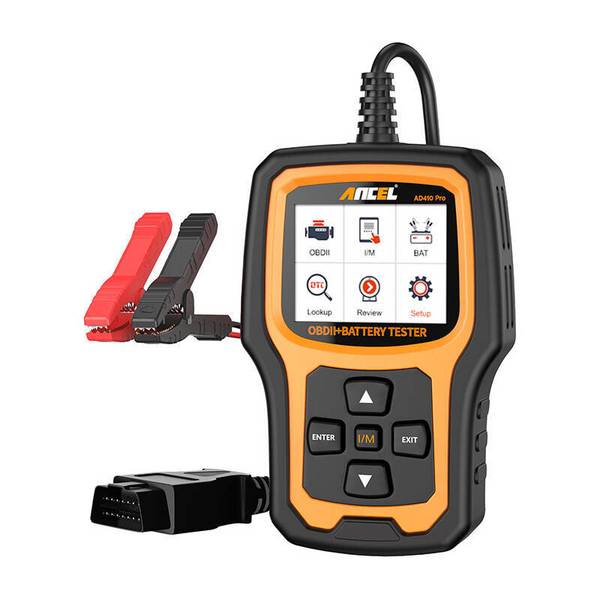 2in1-Diagnosescanner OBD2 und Batterietester Ancel AD410 PRO