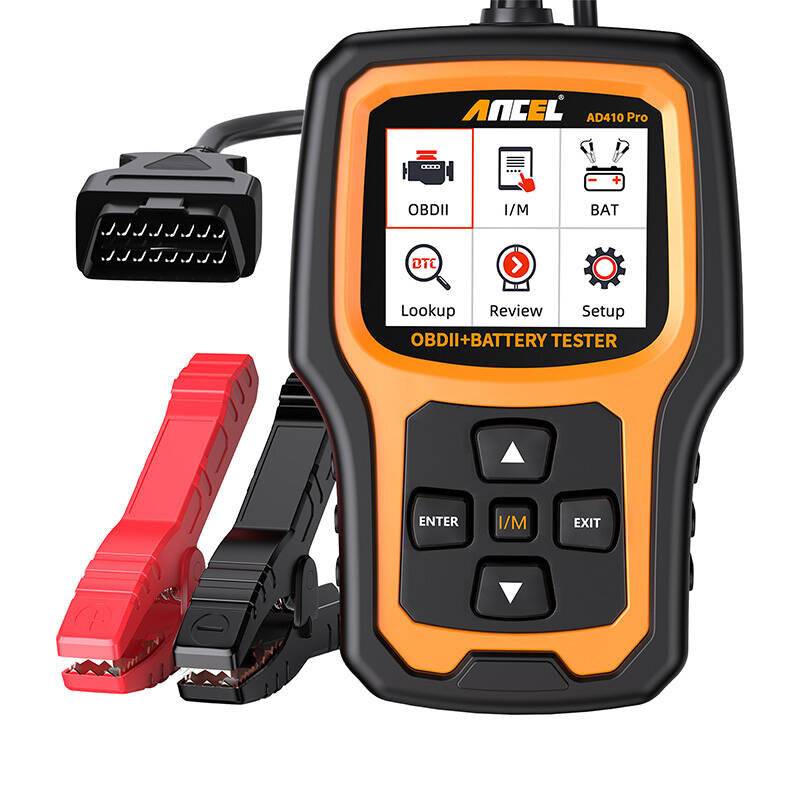 2in1-Diagnosescanner OBD2 und Batterietester Ancel AD410 PRO-2