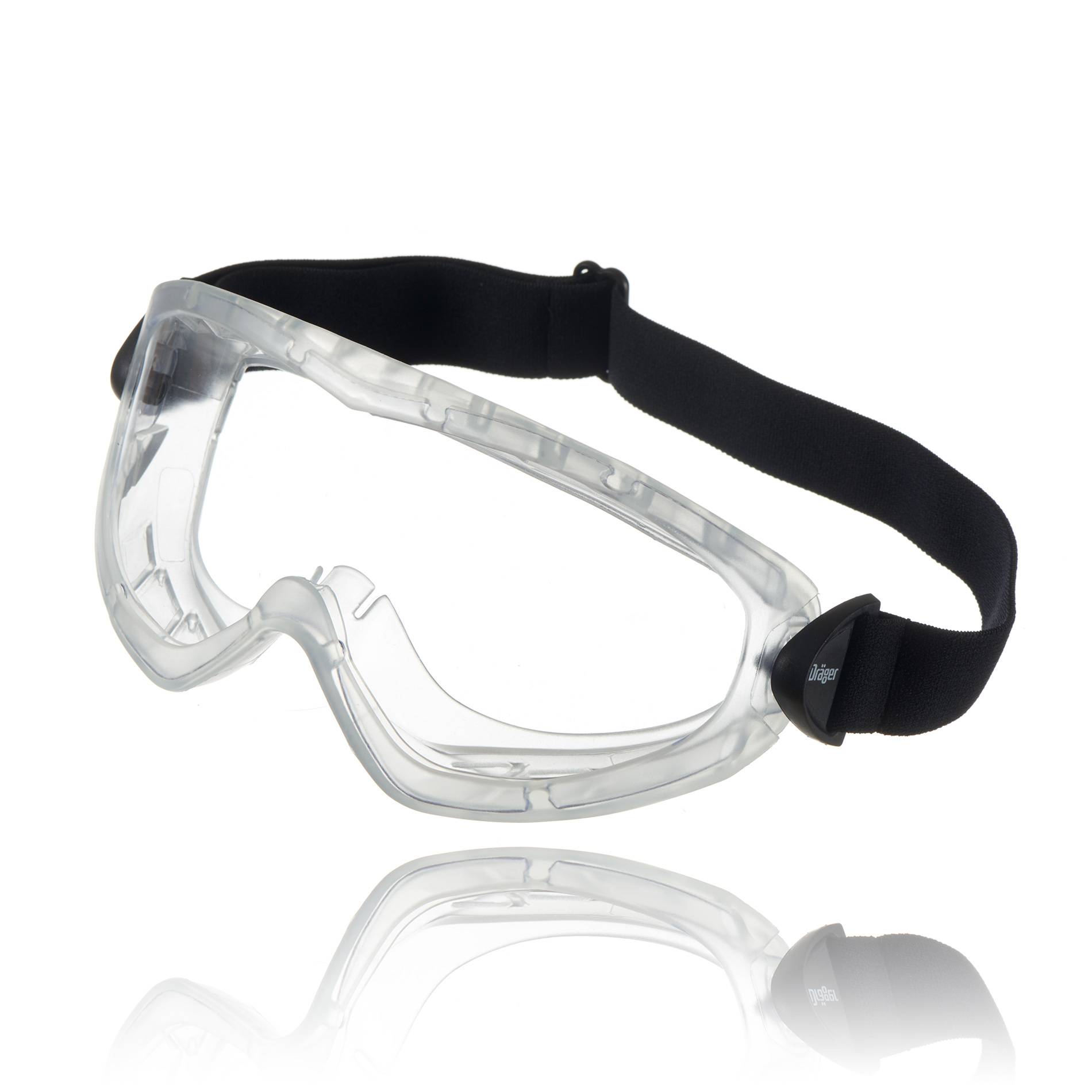 Dräger Schutzbrille Sicherheitsbrille X-pect 4200 klar Anti-Kratz u. Anti Fog beschichtet-0