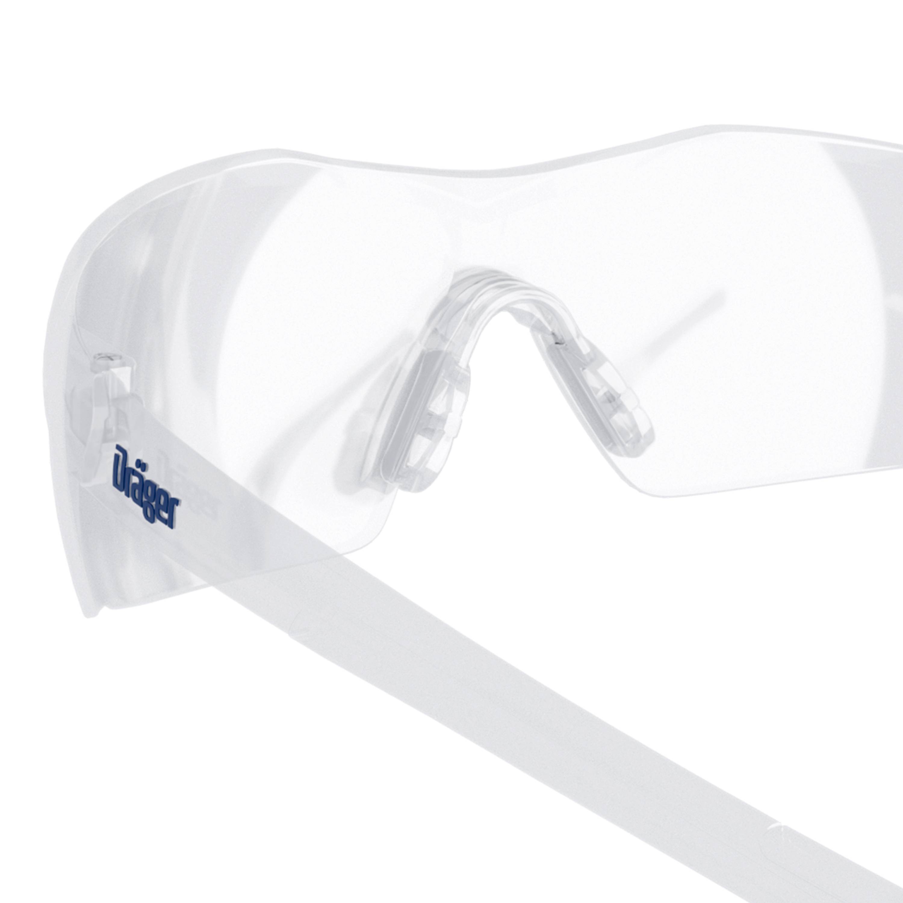 Dräger Schutzbrille Sicherheitsbrille X-pect 8320 Arbeitsbrille Anti-Kratz beschichtet klar kratzfest-3
