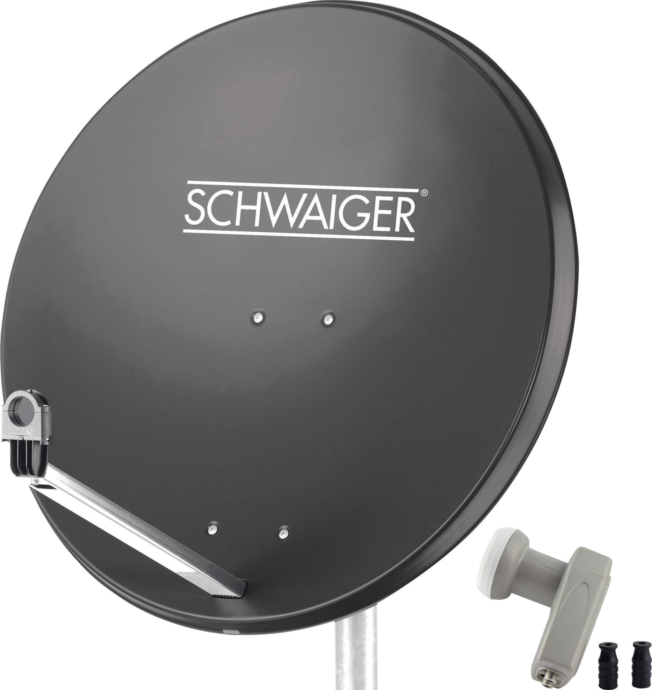 SCHWAIGER SPI9961SET2 SAT-Anlage ohne Receiver Teilnehmer-Anzahl 2 80 cm