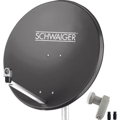 Schwaiger SPI9961SET2 SAT-Anlage ohne Receiver Teilnehmer-Anzahl: 2 80 cm