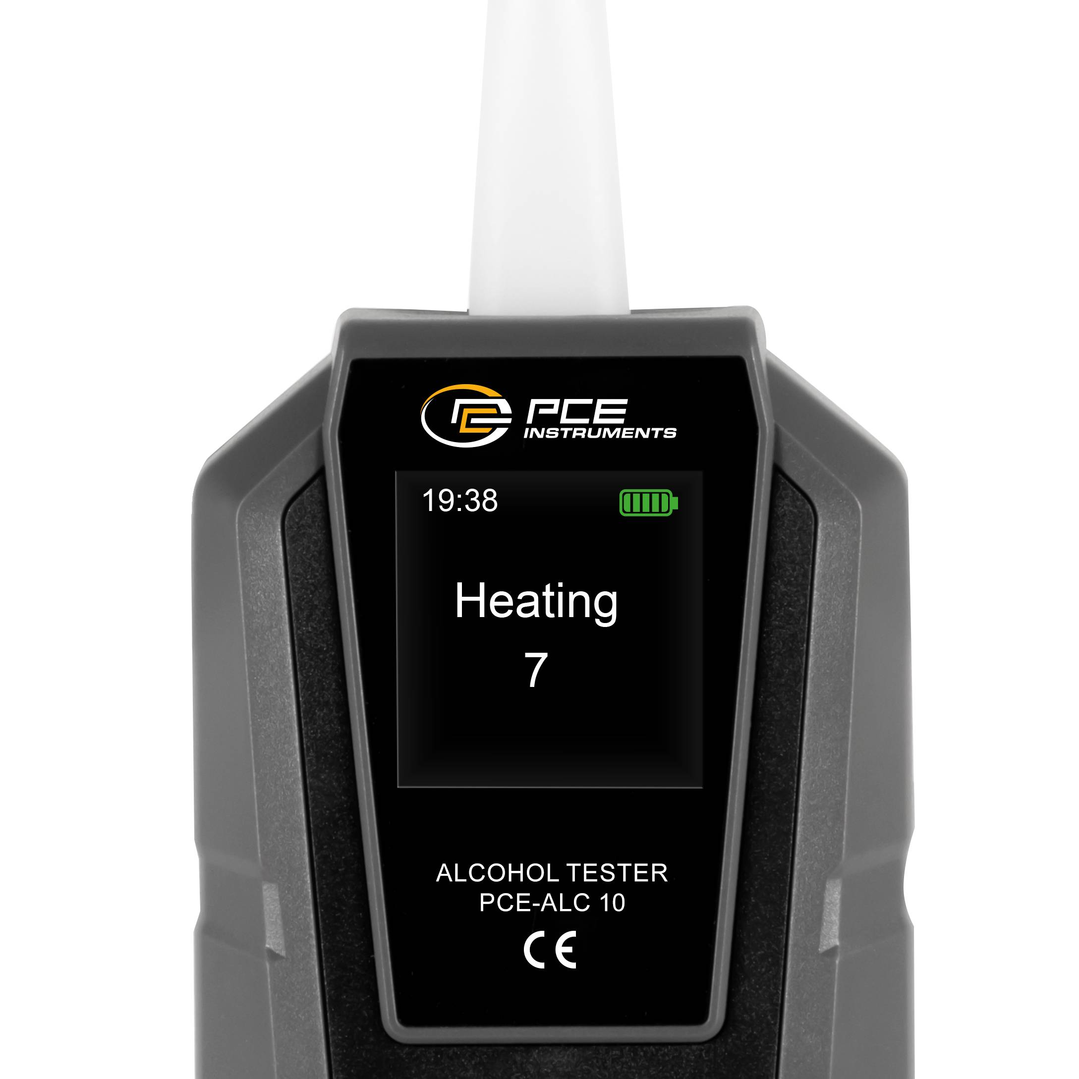 PCE Instruments Alkoholtester PCE-ALC 10 |Messbereich 0 .. 0,4 % BAC |Auflösung 0,001 % BAC |Ampelanzeige |Sprachausgabe-1