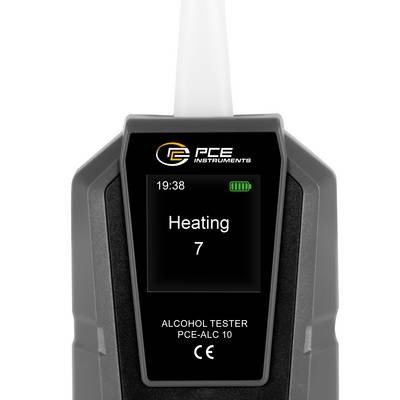 PCE Instruments Alkoholtester PCE-ALC 10 |Messbereich 0 .. 0,4 % BAC |Auflösung 0,001 % BAC |Ampelanzeige |Sprachausgabe-1
