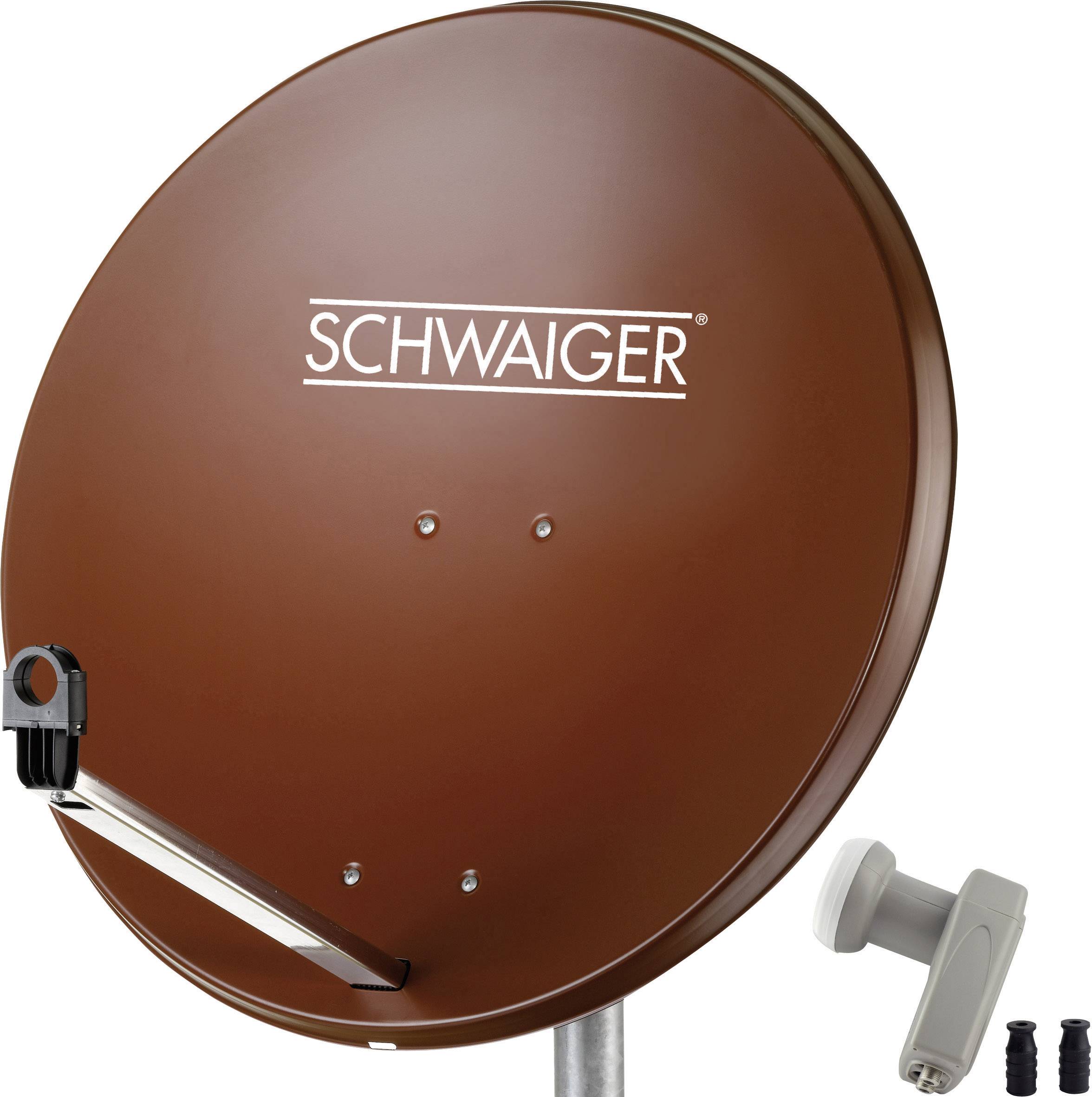SCHWAIGER SPI9962SET2 SAT-Anlage ohne Receiver Teilnehmer-Anzahl 2 80 cm