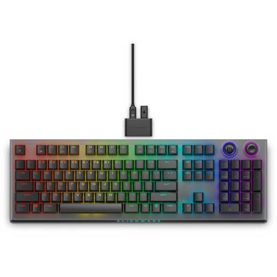 Alienware Wireless-Tri-Mode-Gamingtastatur AW920K (QWERTY), Dark Side of the Moon-0