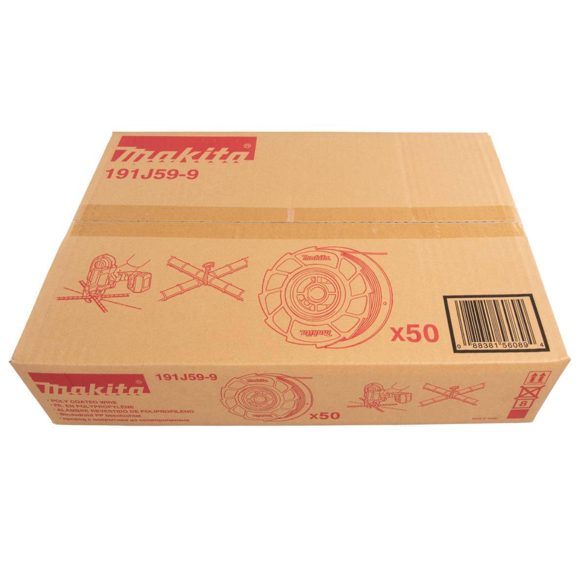 Makita Bindedraht 0,8 mm, PP beschichtet, 50 Rollen 50 Stück • beschichtet • 0,8 mm x 100 m-3