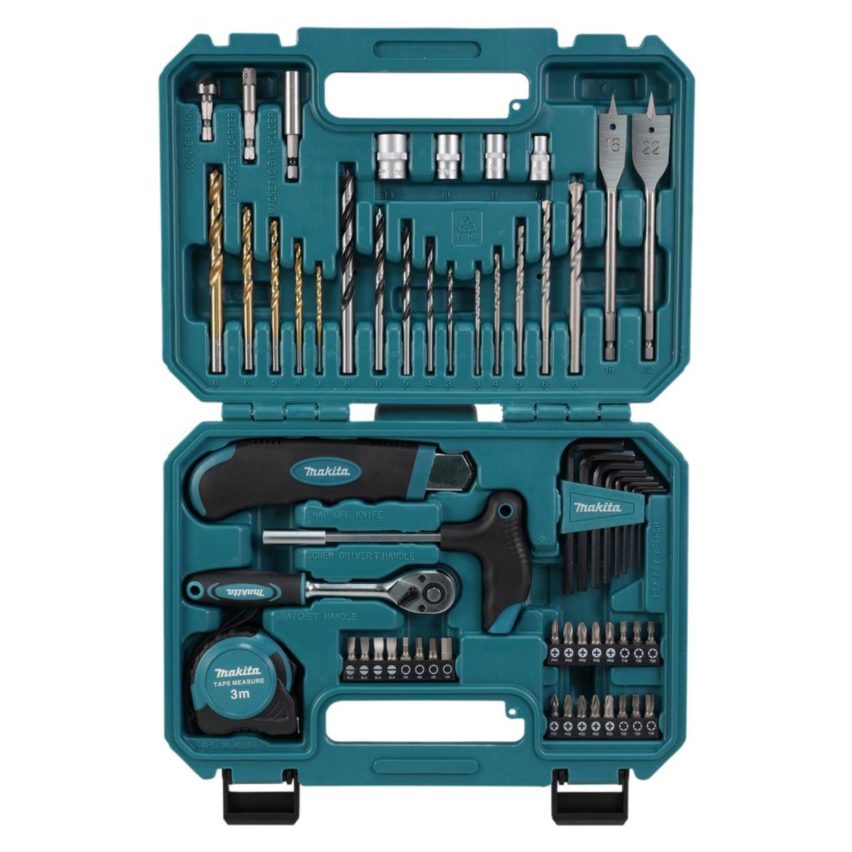 Makita Bohrer- und Bit-Set 60 tlg. 60 tlg.-0