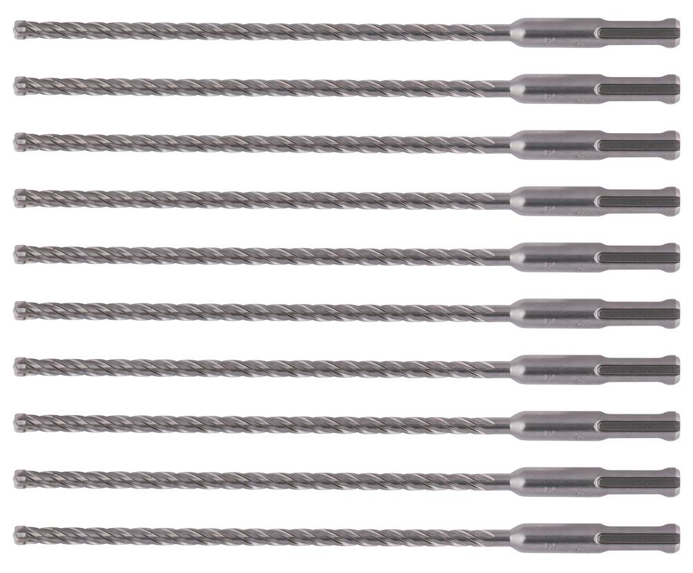 Makita Hammerbohrer SDS-PLUS, Nemesis II, 6 x 215 mm, 10 Stk. SDS-PLUS • Nemesis 2 • 6 x 215 mm • 10 stk-0