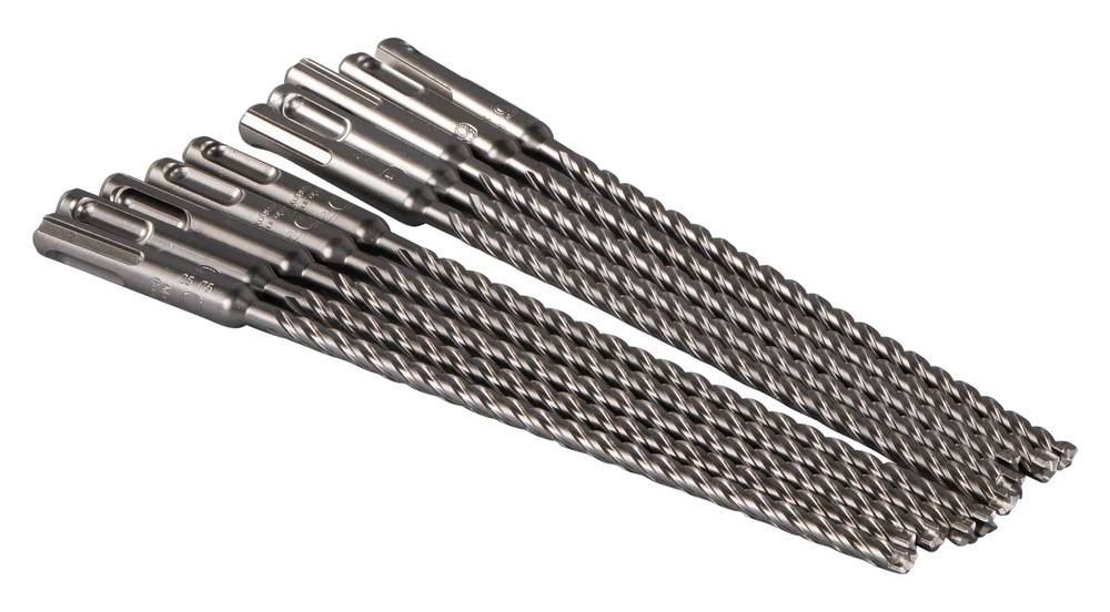 Makita Hammerbohrer SDS-PLUS, Nemesis II, 6 x 215 mm, 10 Stk. SDS-PLUS • Nemesis 2 • 6 x 215 mm • 10 stk-2