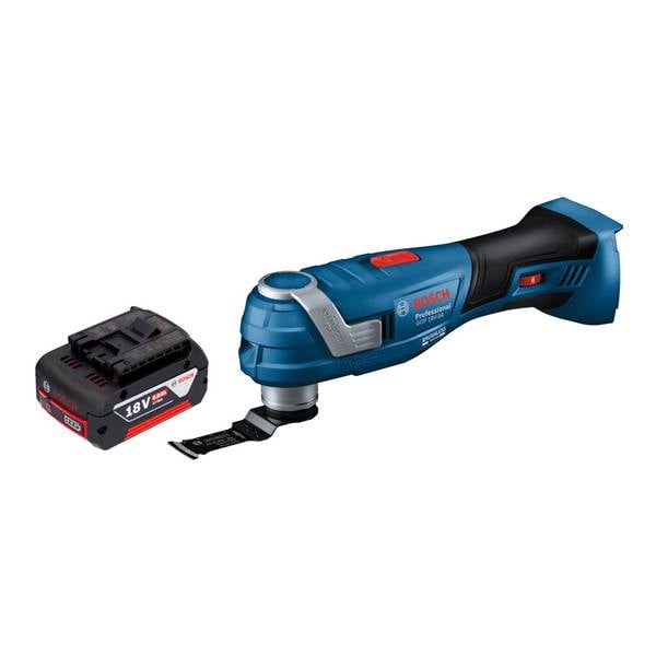 Bosch GOP 18V-34 Professional Akku Multi Cutter 18 V Starlock Plus + 1x Akku 5,0 Ah - ohne Ladegerät