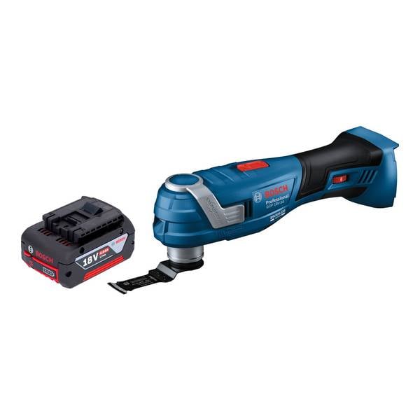 Bosch GOP 18V-34 Professional Akku Multi Cutter 18 V Starlock Plus + 1x Akku 4,0 Ah - ohne Ladegerät