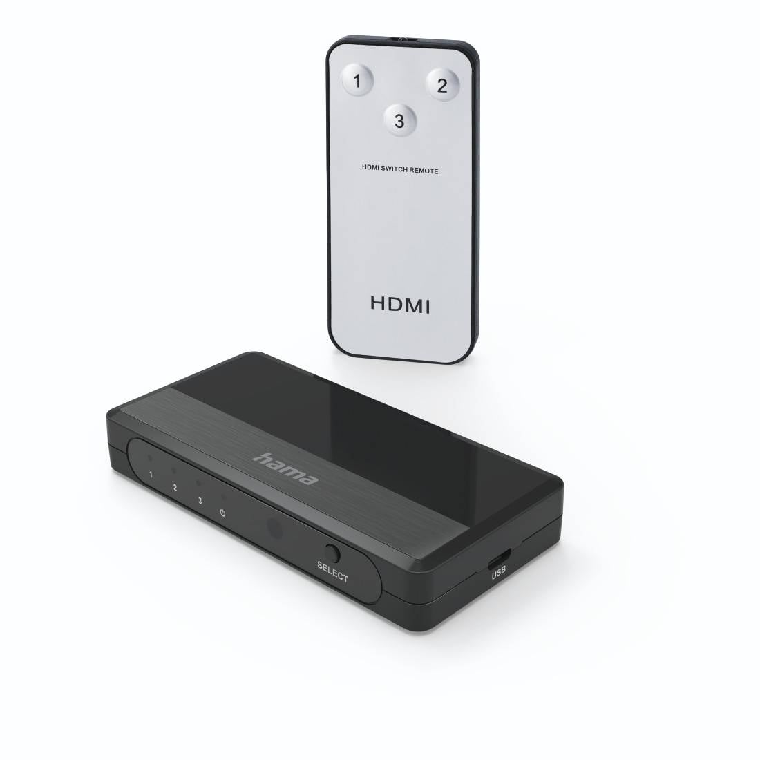 hama 00121760 HDMI™-Umschalter, 3 Eingänge, 1 Ausgang-2