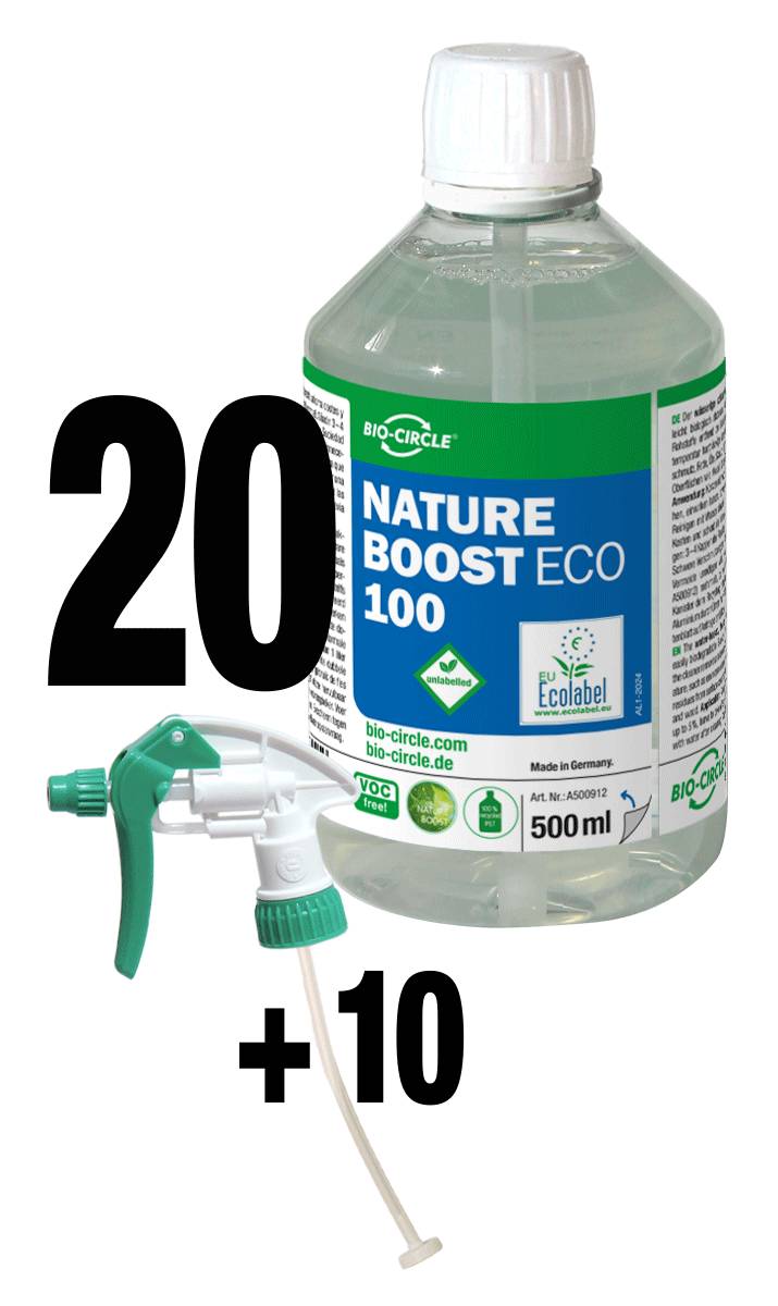 BIO-CIRCLE Allzweckreiniger Nature Boost Eco 100, 20x 500ml Kunststoff-Flasche-0
