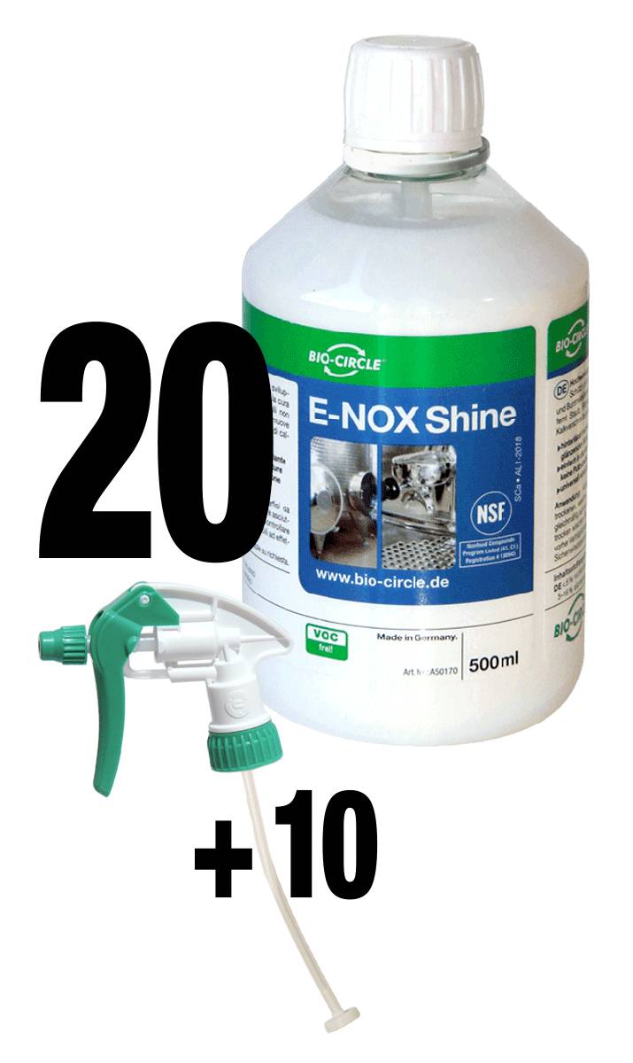 BIO-CIRCLE Reinigungs- und Pflegeemulsion E-NOX Shine, Kunststoff-Flasche 500ml-0